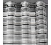 Visillo organza rayas chenilla horizontales
