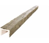 Viga imitación madera 16cm de ancho x 13cm de alto x 3m de largo color miel decorativa de poliuretano vu0002-m
