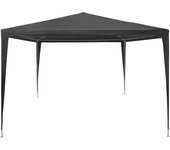 Tienda de jardín | carpa para fiestas pe gris antracita 3x4 m cfw310778