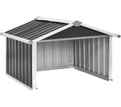 Cobertizo para cortacésped | caseta de jardín | cobertizo jardínacero galvanizado 92x97x63 cm cfw86428