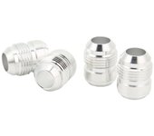 4 piezas 10an soldadura en conector de conexión de 3/4 in adaptador de extremo de manguera macho de aleación de aluminio