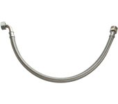 Somatherm for you - latiguillo sanitaria tuerca giratoria angulada hembra 20/27 (3/4') - recta macho 20/27 (3/4') - l 100 cm - dn8