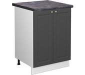 Vicco mueble bajo de cocina fame-line, antracita-oro, 60 cm , et antracita