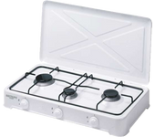 Bastilipo - cocina de gas butano o propano, 3 fuegos, con quemador desmontable, eficiencia energética a++