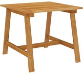Mesa de comedor de jardín madera maciza de acacia 88x88x74 cm