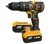 Taladro percutor a bateria 20v 5ah - motor sin escobillas - blim