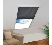 Vidaxl mosquitera plisada para ventanas aluminio 80x100cm