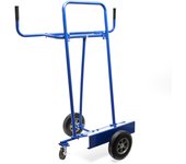 Carro porta paneles hasta 300kg con 4 ruedas de goma maciza para el transporte de objetos grandes