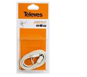 Prolongador 1m 5mr/hr blanco - televes