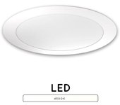 Downlight blanco phoenix 42w d23 blanco natural 4500k blanco natural 4500k