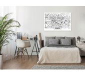 Tableau - city plan: krakow (1 part) wide [60x40]