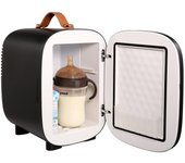 Vevor 4 l mini nevera cosmética frío/calor usb y adaptador