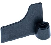 Vhbw varilla amasar compatible con kenwood sd 2501, sd 257 panificadora - batir, 6,7 x 5 cm, aleación de aluminio, negro