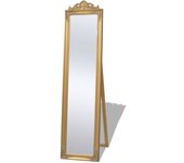 Maison exclusive - espejo de pie estilo barroco dorado 160x40 cm
