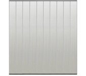 Vidaxl mosquitera para puerta 10 pzas cortina de malla negro 240x240cm
