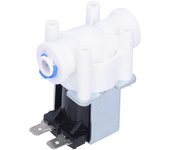 Válvula solenoide eléctrica g1/4 para tetera, controlador de entrada de agua para estufa, normalmente cerrada, cc 24 v para uso en cocina