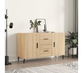 Aparador | aparador de comedor | armario de cocina de madera de ingeniería roble sonoma 100x36x60 cm cfw65821