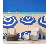 Papel pintado verano en la playa