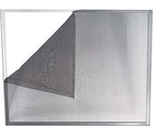 Mosquitera para ventana con lagrima ecco irs poliester gris 150 cm h. 300 cm