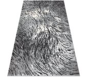Alfombra zara 0w3983 p50 520 - structural dos niveles de vellón gris / beige 300x400 cm