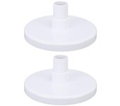 Placa de vacío para piscina, accesorio de filtro resistente al desgaste, diámetro 6,3, 2 piezas.