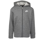 Sudadera con capucha para niños Nike Club Fleece FZ