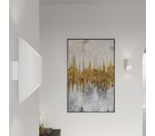 Aplique tubo blanco para bombilla g9 - silamp