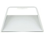 Aplique led aluminio blanco para interior 6w 3000k