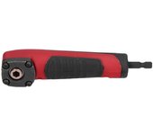 Adaptador de ángulo recto shockwave adaptador de taladro de impacto multifuncional rojo de 90 grados
