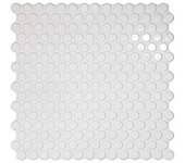 Azulejo porcelánico penny glossy white 31 x 31 cm (0.88 m2/cj)