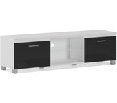 Mueble tv de salón, en color blanco o negro lacado brillante. medidas: 150 x 40 x 42 cm