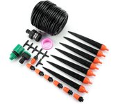 Kit de riego por goteo automático para jardín, invernadero, plantas de patio