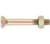 Tornillo arado con cabeza avellanada 8.8 din 608 con tuerca m-11 x 45 (caja de 50 uds.)
