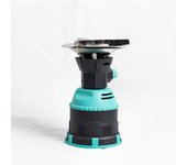 Cocina de gas portátil de acero inoxidable con encendido piezoeléctrico para camping