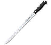 3 claveles uniblock - cuchillo jamonero profesional alveolado 30 cm acero inoxidable