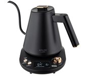 Hervidor eléctrico adler ad 1349 con caño largo 1,0l negro