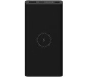 Xiaomi mi wireless polímero de litio 10000 mah cargador inalámbrico negro