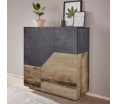 Aparador 100 x 43 cm 2 puertas cocina mueble salón moderno klain report
