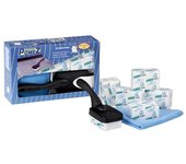 Piedra limpieza kit mister pomez 6 bloques + mango + microfibra