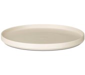 Tienda eurasia – pack de 6 platos, beige, cerámica, apilable, postre 20 cm