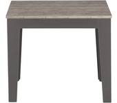 Mesa consola extensible gris funcional y versátil