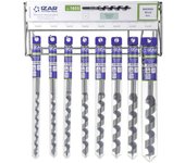 Displays y presentaciones izar - 4995 - disp. 38 - broca izar madera espiral tornillo en la punta (10-24x230 mm)