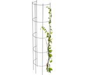 Kadax pérgola de jardín soporte metálico para flores rosas plantas columna 150cm