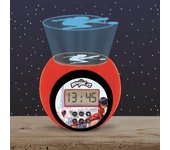 Reloj despertador con proyector milagroso y temporizador.