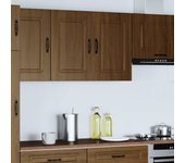 Armario de pared cocina kalmar madera ingeniería roble marrón