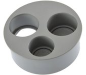 Almohadilla reductora macho/hembra pvc diam.100 mm girpi