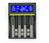 Bty407 cargador de batería multifuncional 18650 batería li-ion/nimh/nicd/5aa/7aaa/9v cargador de batería