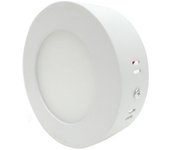 Plafón led 6w redondo - blanco frío 6000k - 8000k - silumen