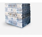 Palet de 72 paquetes de 15 kilos de briquetas de madera - 1.050 kilos