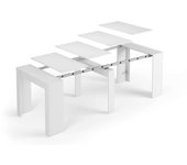 Mesa comedor paris 5 posiciones. 90x50 cm extensible hasta 237x90 cm.